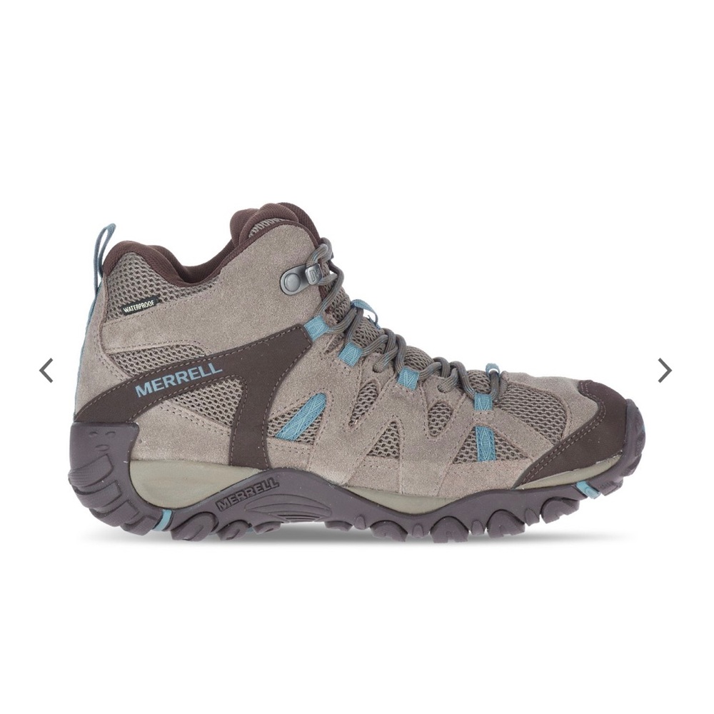 Merrell Women’s Deverta 2 Mid Waterproof Hiking Trail Boots Shoes Lace Up 10